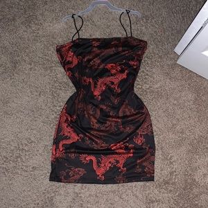 Shein dragon dress